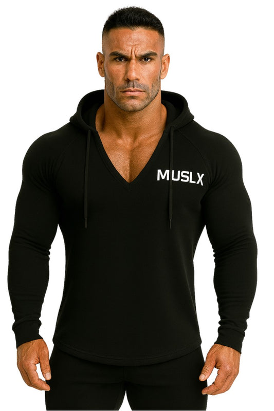 FLEXMAX BASE HOODIE - BLACK